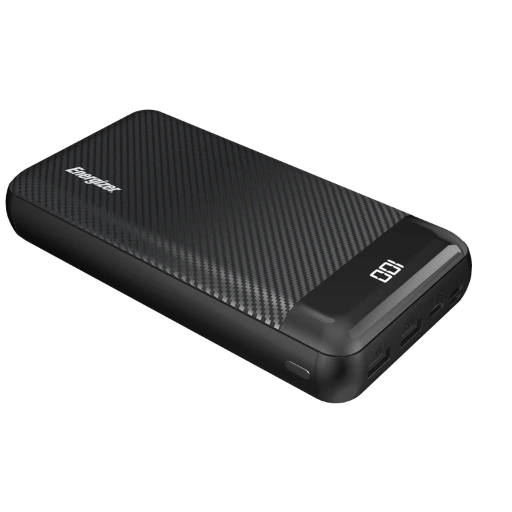 [4333] Energizer 15W Fast Charging Power Bank with USB-C & Dual USB-A UE30068