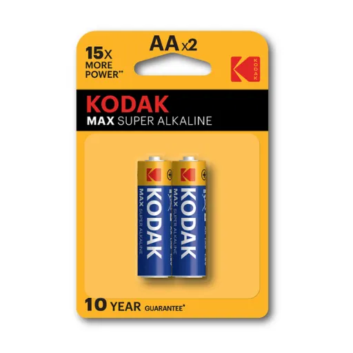 Kodak Max Alkaline AA 2-pack