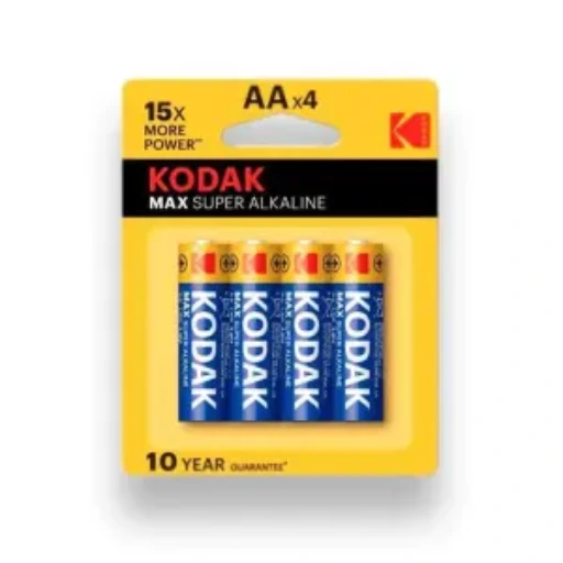 [7015] Kodak Alkaline AA4 Blister pack of 4 units