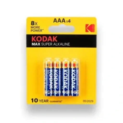 Kodak Alkaline Max AAA 4-pack