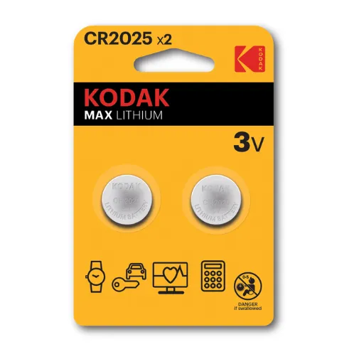 Kodak Max Lithium CR-2025 2-pack